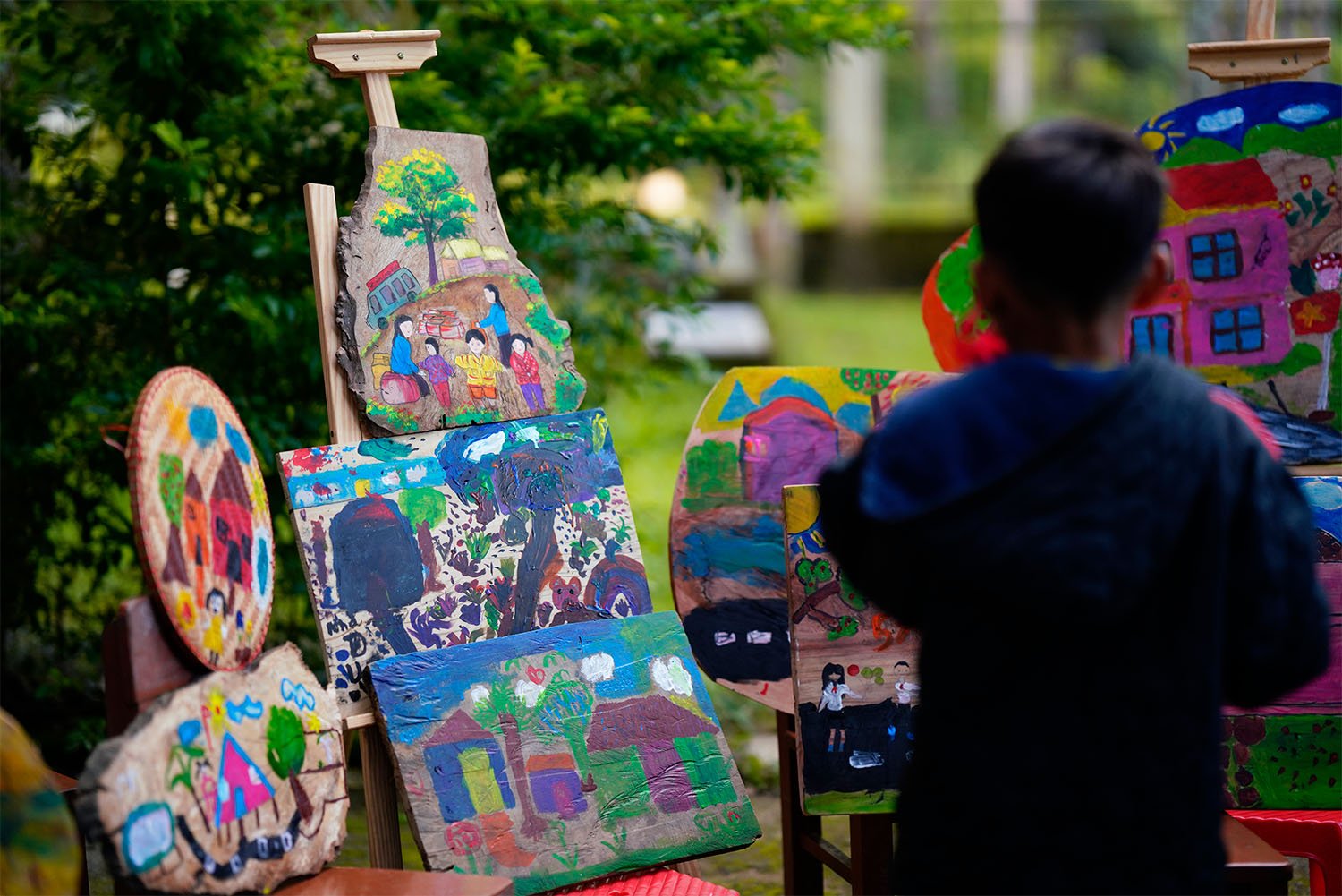 Chặng 2: Cuộc thi vẽ “Ước mơ của em” – Khi những ước mơ nhỏ được vẽ nên bằng sắc màu