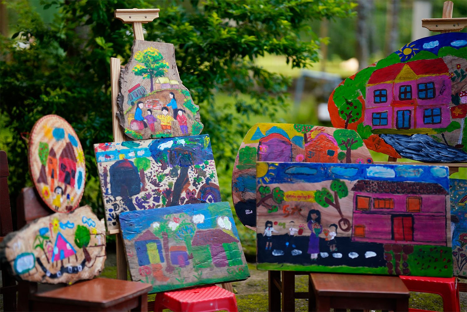 Chặng 2: Cuộc thi vẽ “Ước mơ của em” – Khi những ước mơ nhỏ được vẽ nên bằng sắc màu