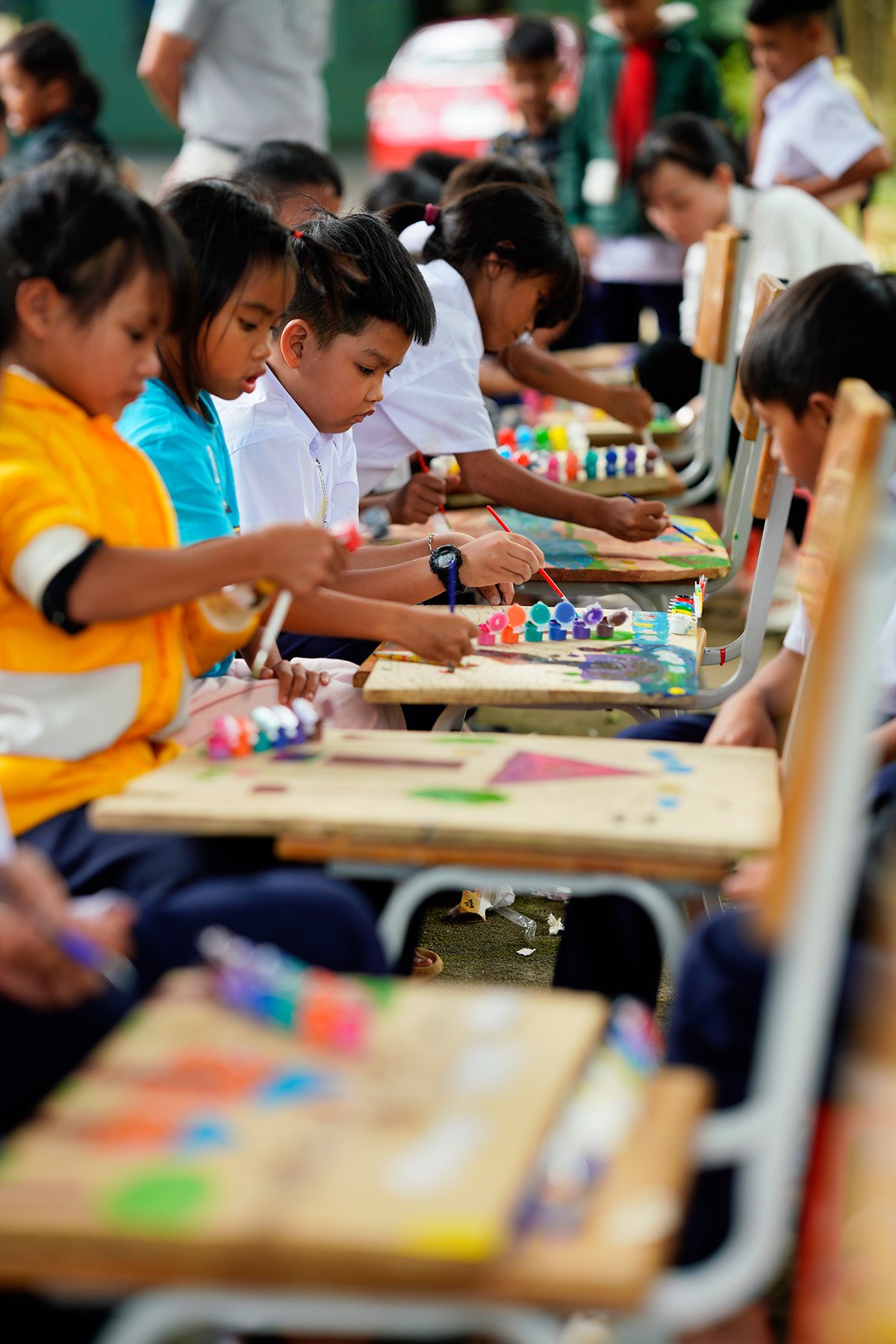 Chặng 2: Cuộc thi vẽ “Ước mơ của em” – Khi những ước mơ nhỏ được vẽ nên bằng sắc màu